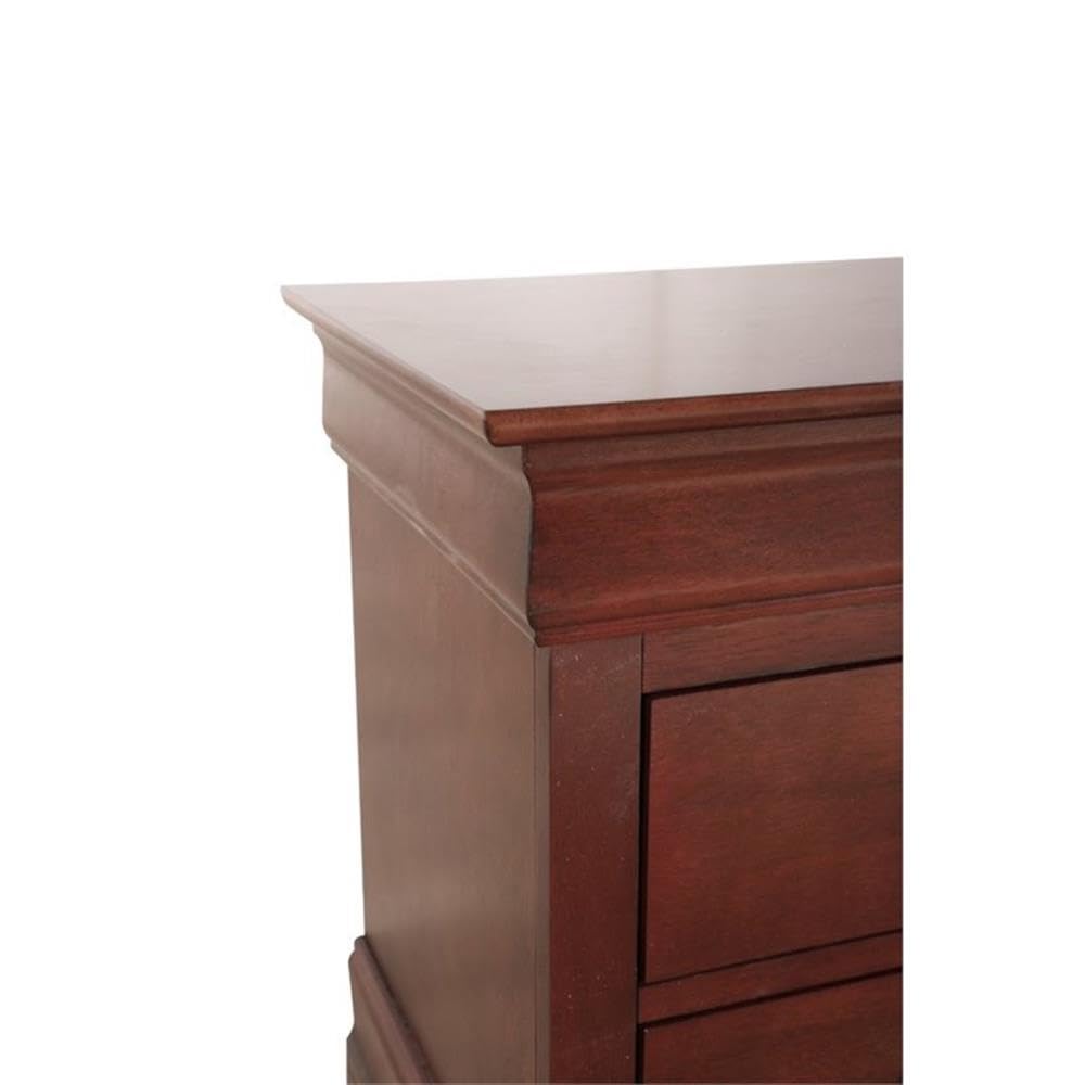 Set of 2 Queen Sleigh Bed and 2-Drawer Nightstand N20418