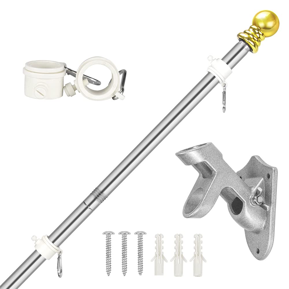 Aluminium Alloy Flag Pole Holder Bracket I2327