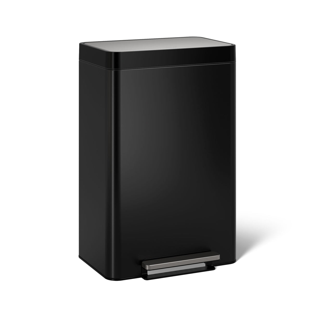 13-Gallon Stainless Steel Step Trash Can X122