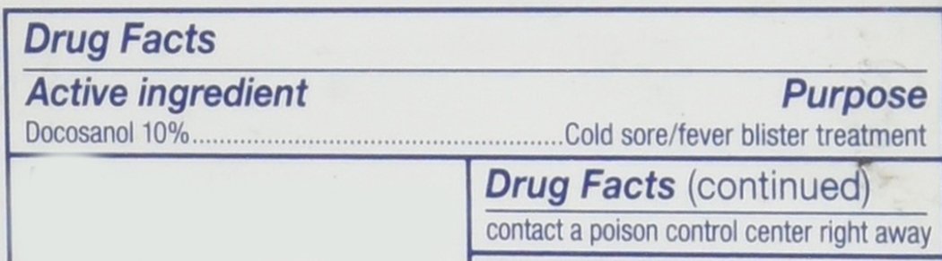 Cold Sore/Fever Blister Treatment, 2 gms (Pack of 2) H2706