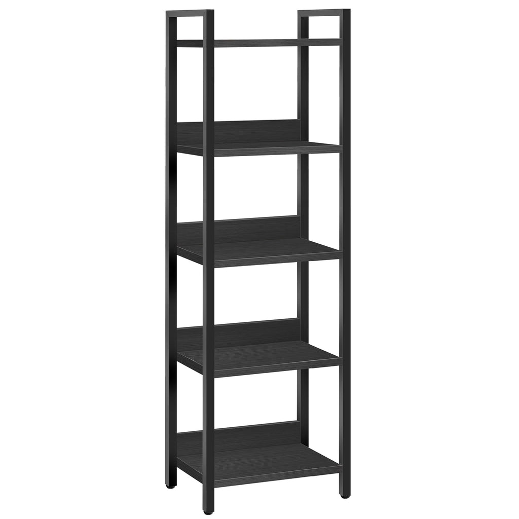 5-Tier Black Bookshelf K672318