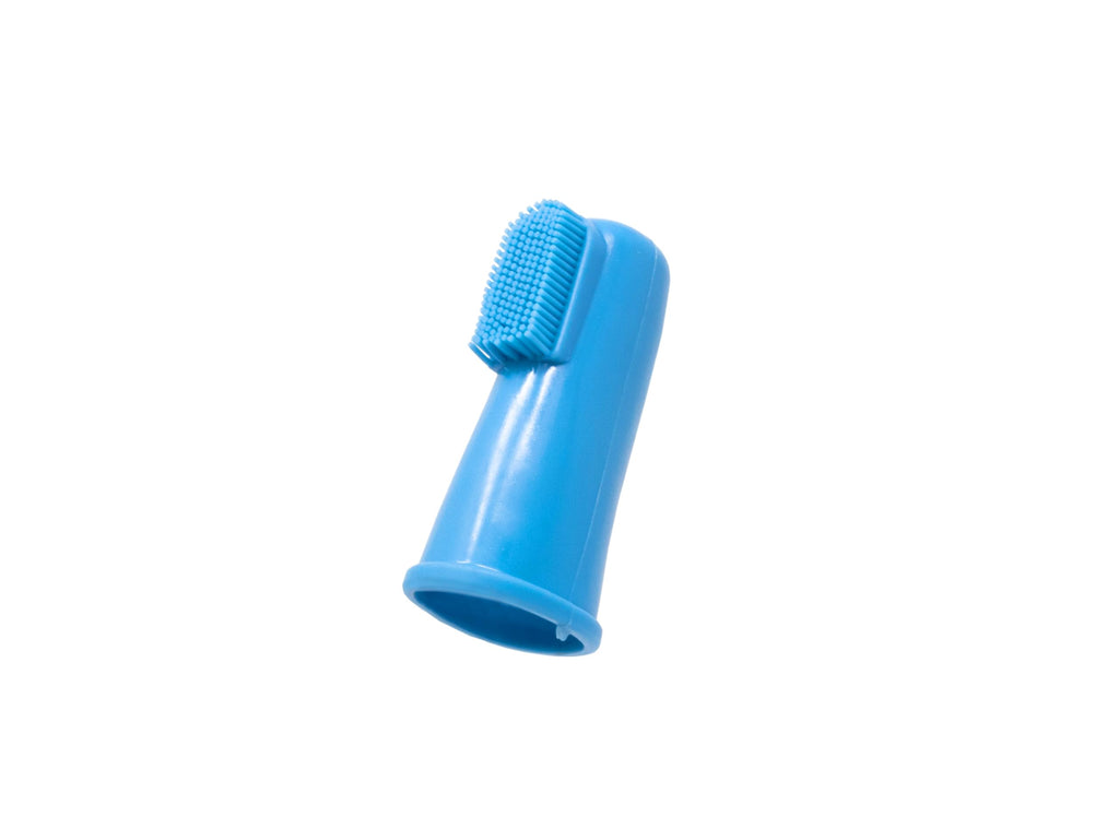 Finger Toothbrush for Pet Set of 2 Blue M168