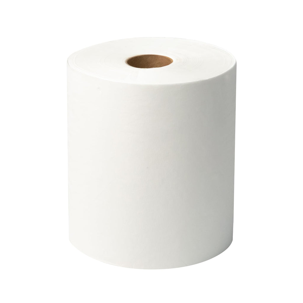 White 1-Ply Hardwound Paper Towels, 6 Rolls D8056