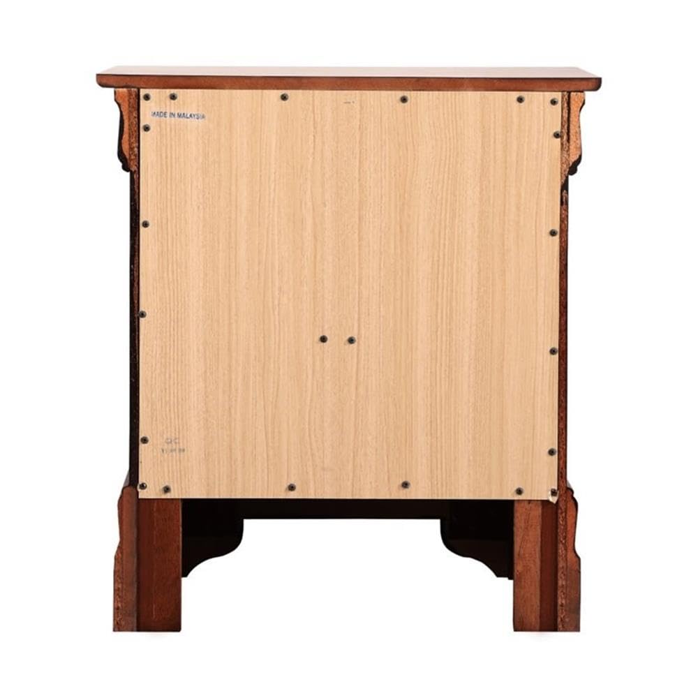 Set of 2 Queen Sleigh Bed and 2-Drawer Nightstand N20418