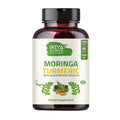Organic Moringa Turmeric Black Pepper 120 Capsules K9004