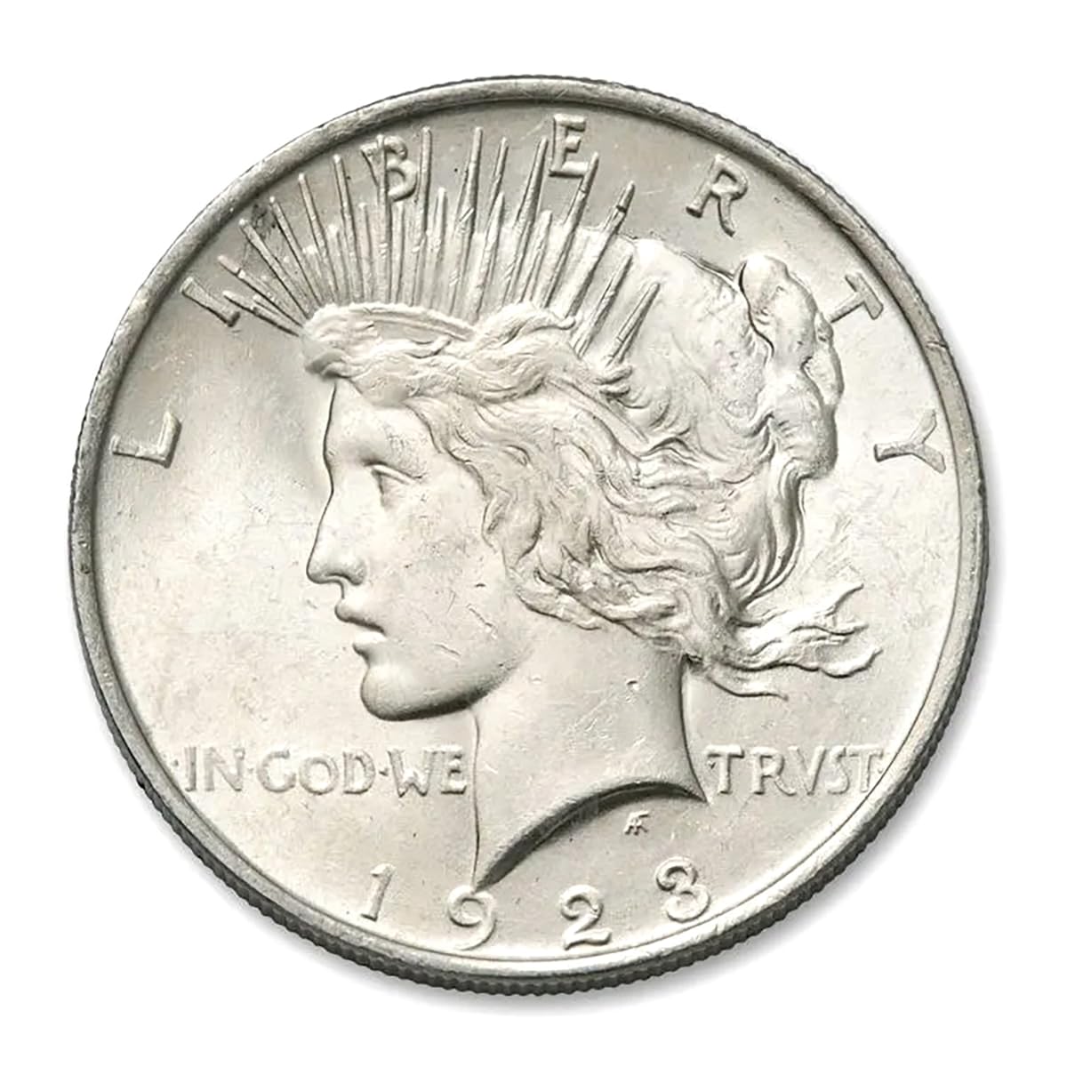 Peace Silver Dollar U36644