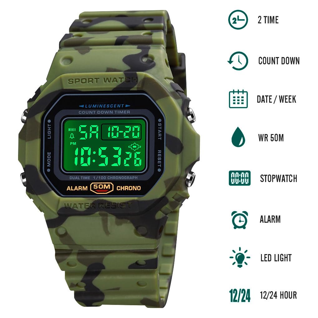 Waterproof Digital Watches N887835