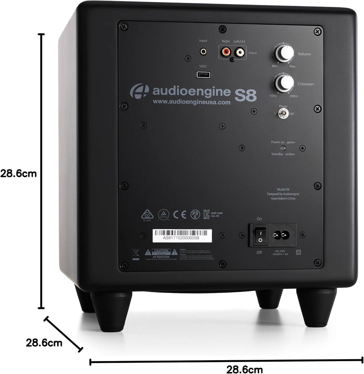 Powered Subwoofer 250W 8-Inch E21760