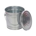 6 Gallon Galvanized Steel Locking Lid Storage Can G383