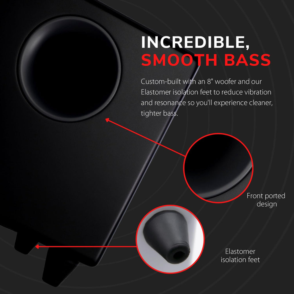 Powered Subwoofer 250W 8-Inch E21760
