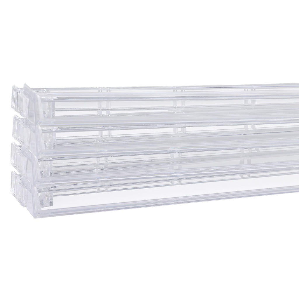 Clear Mahjong Racks with Pushers, 4 Piece Set C890381