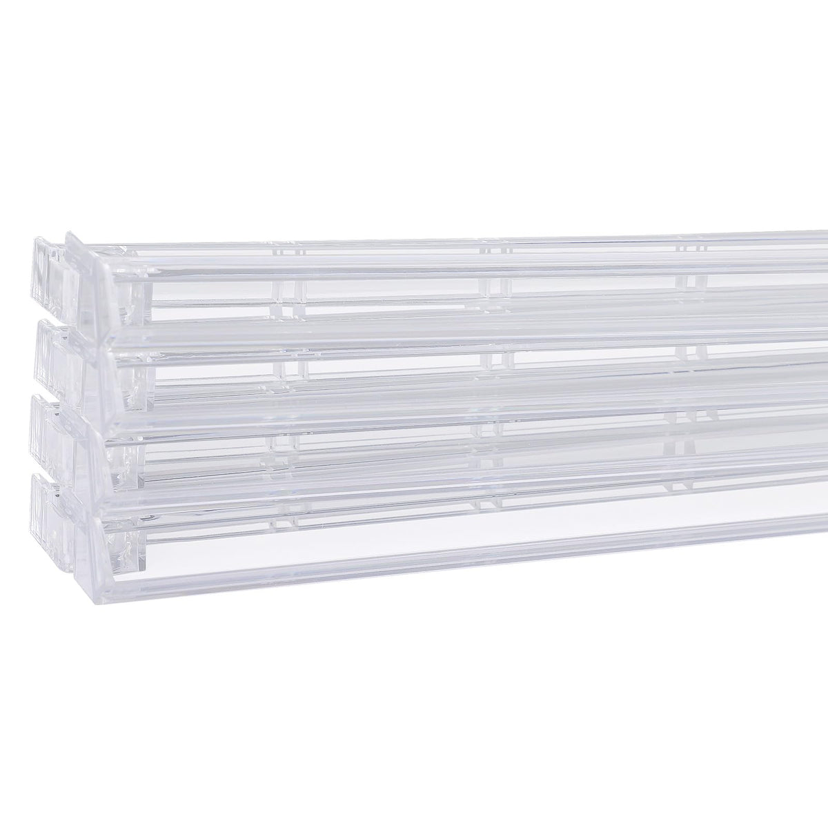 Clear Mahjong Racks with Pushers, 4 Piece Set C890381