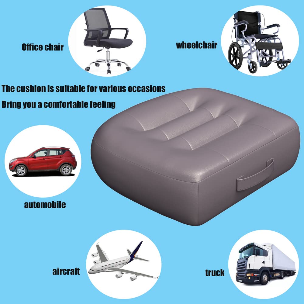 Adult Booster Seat Cushion Grey H7414