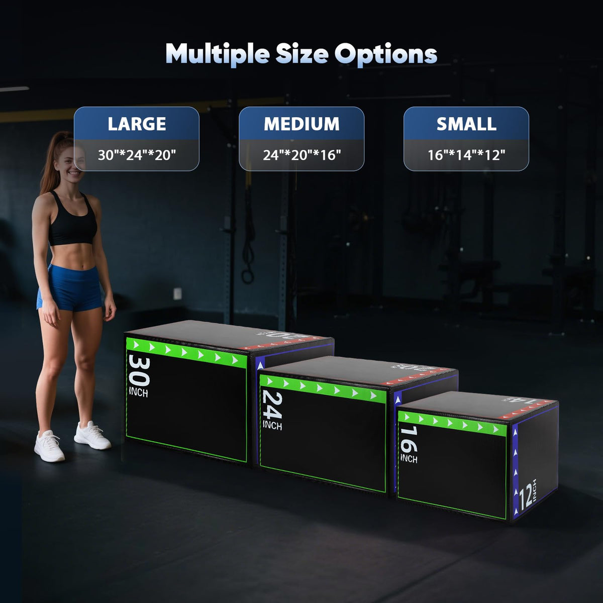 3 in 1 Plyometric Jump Box I959119