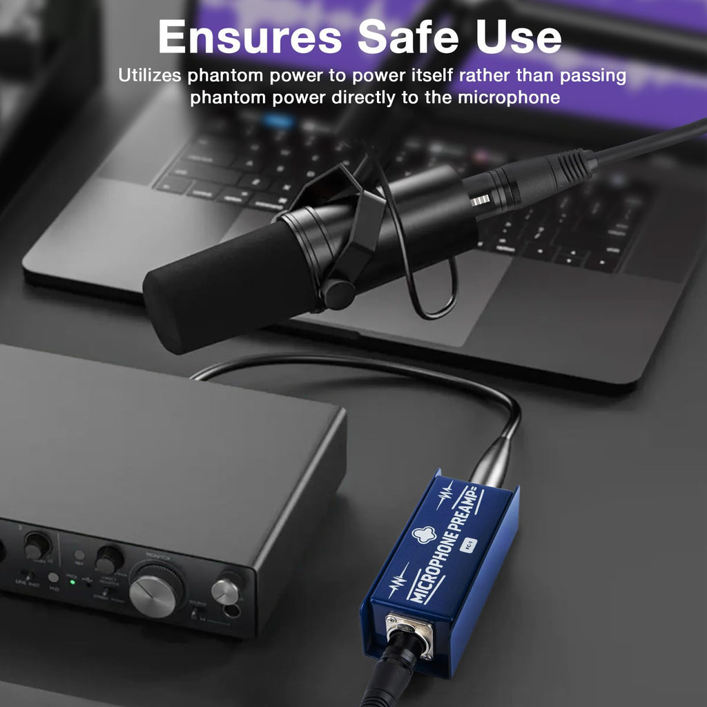 Dynamic Mic Preamp Gain Booster N20544