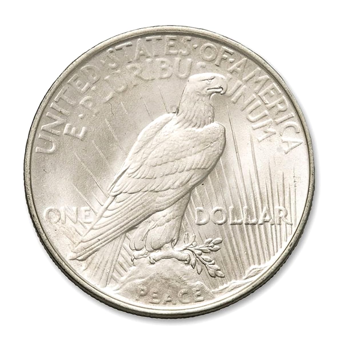 Peace Silver Dollar U36644