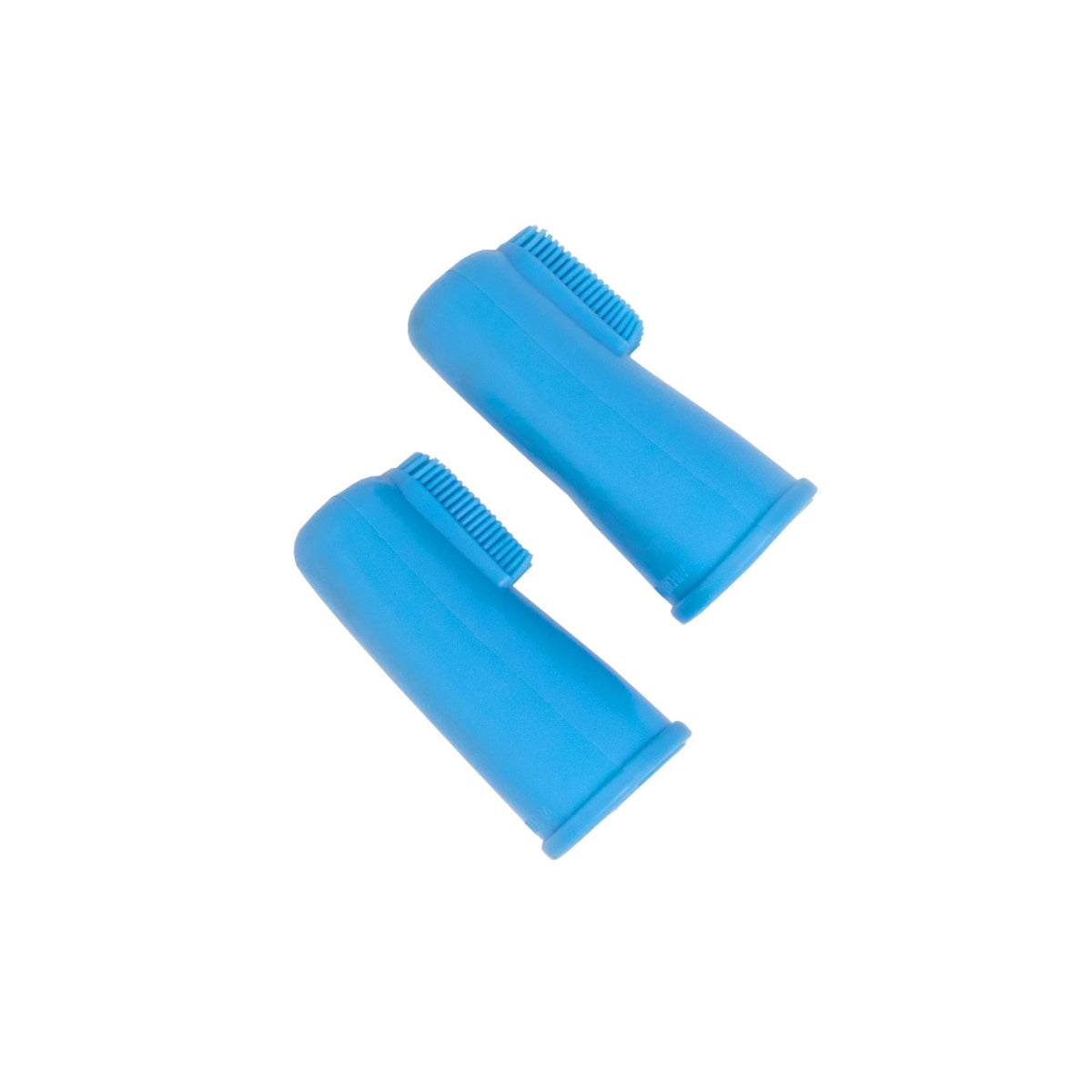 Finger Toothbrush for Pet Set of 2 Blue M168