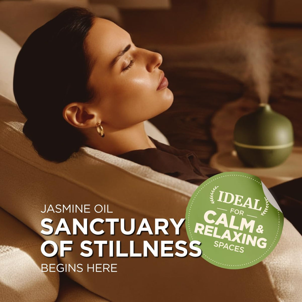 Jasmine and Rose Essential Oils Set 4 Fl Oz U7500