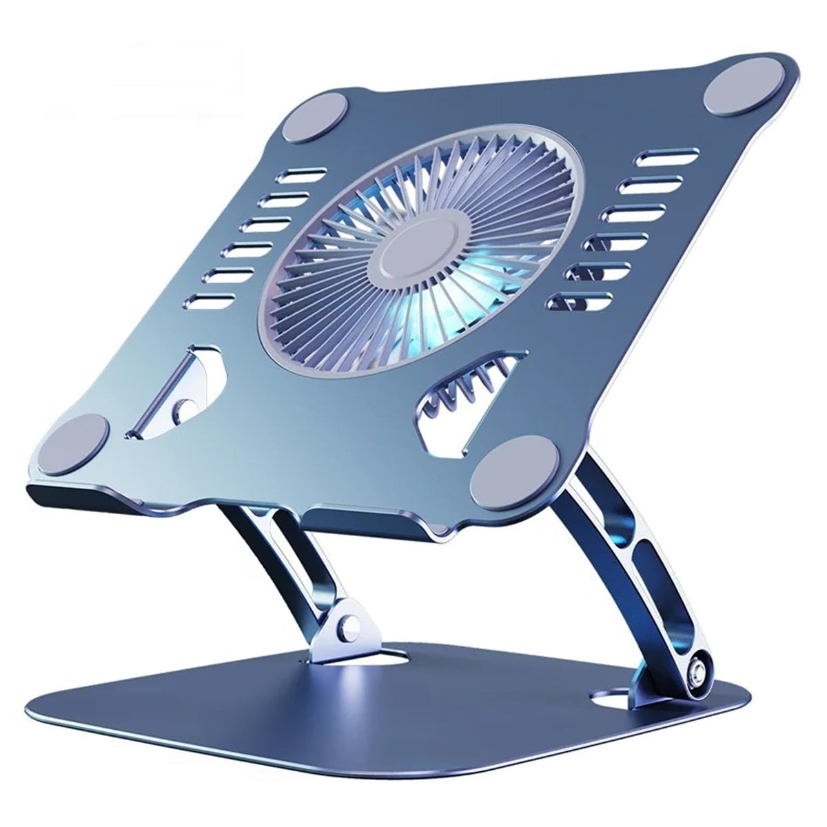 Laptop Cooling Pad Stand Blue & Gray Z9071