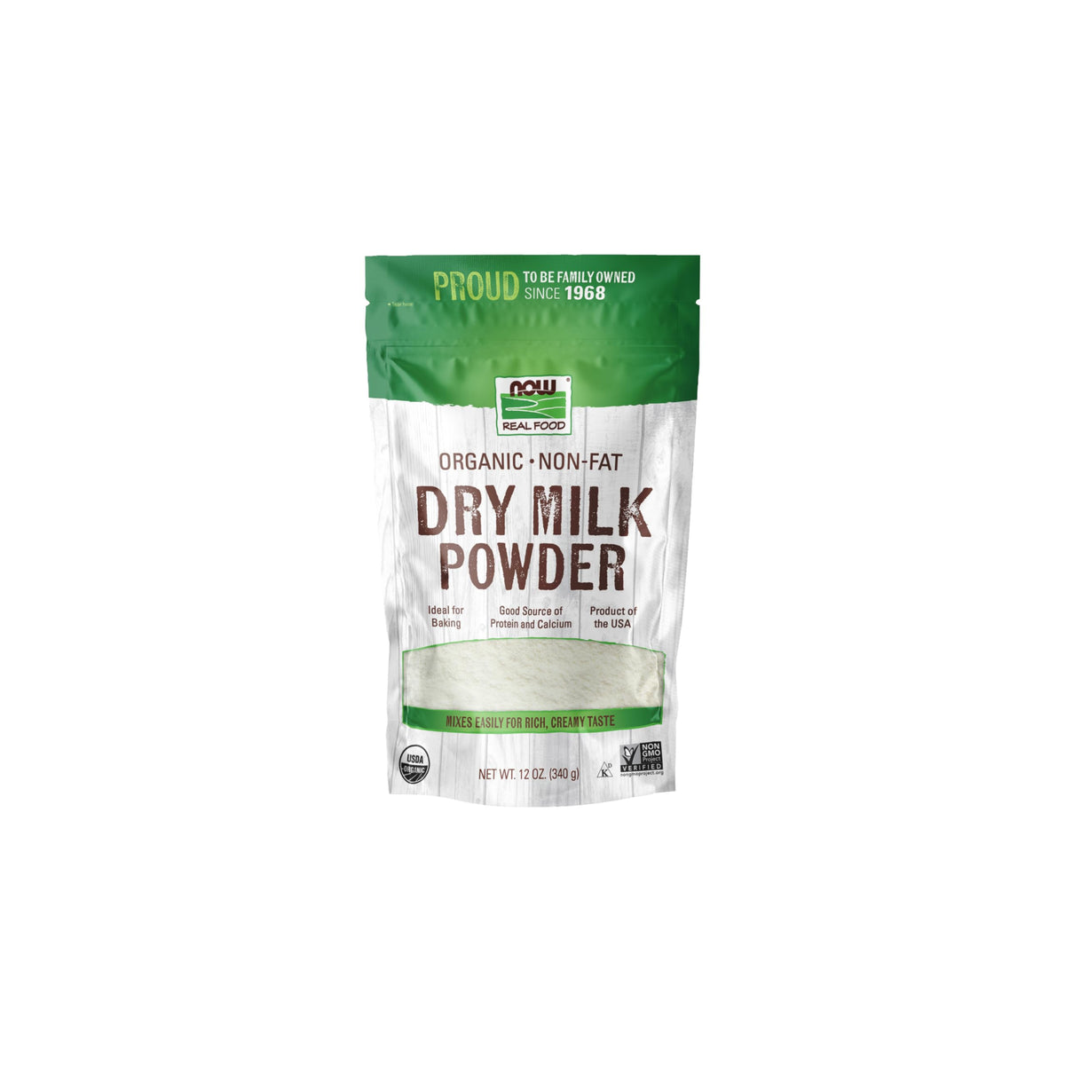 Organic Non-Fat Dry Milk Powder 12 oz C69703