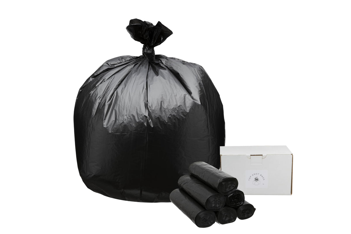 45 Gallon Black Trash Bag 150 Count Can Liner L559