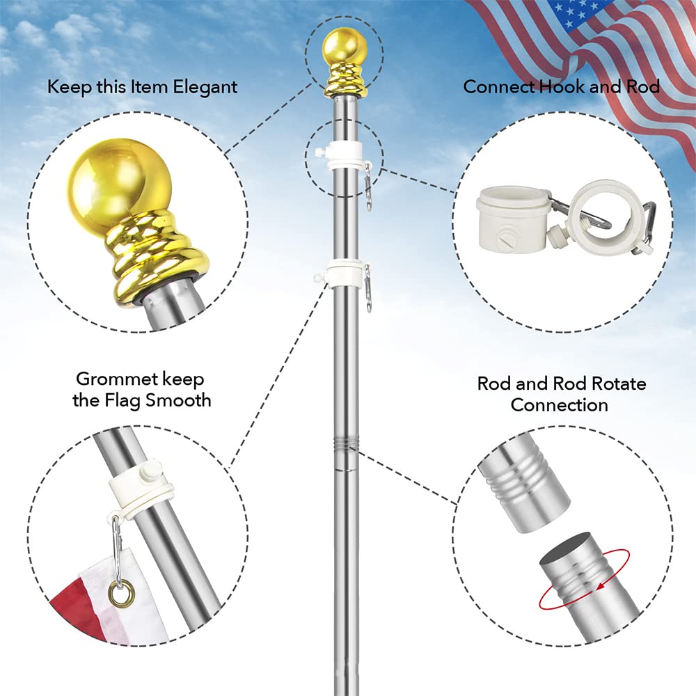 Aluminium Alloy Flag Pole Holder Bracket I2327