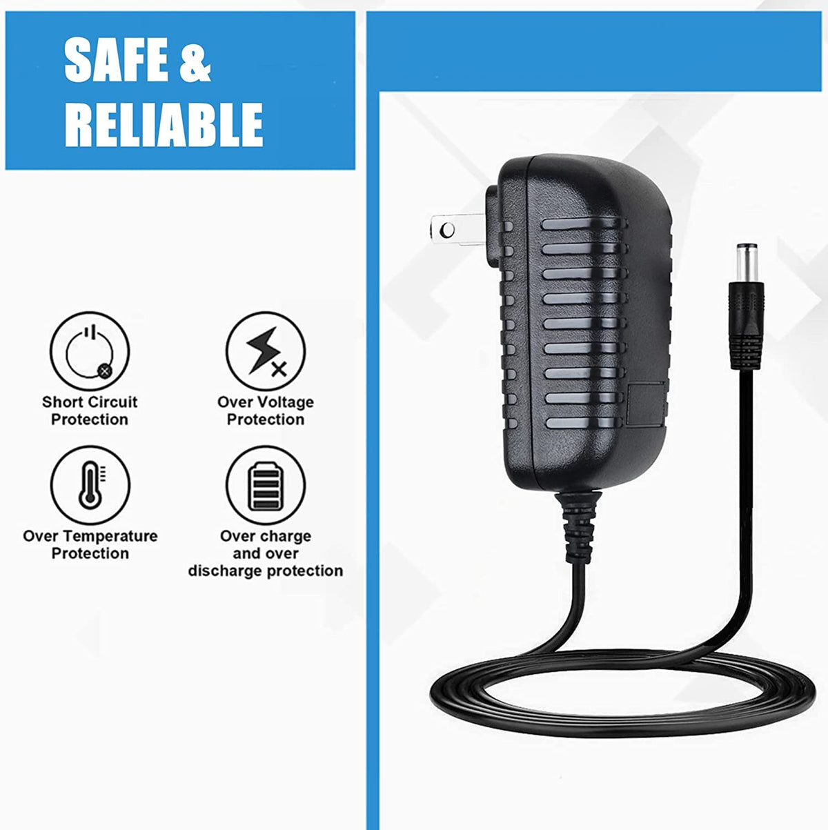 15V AC/DC Adapter Replacement N555