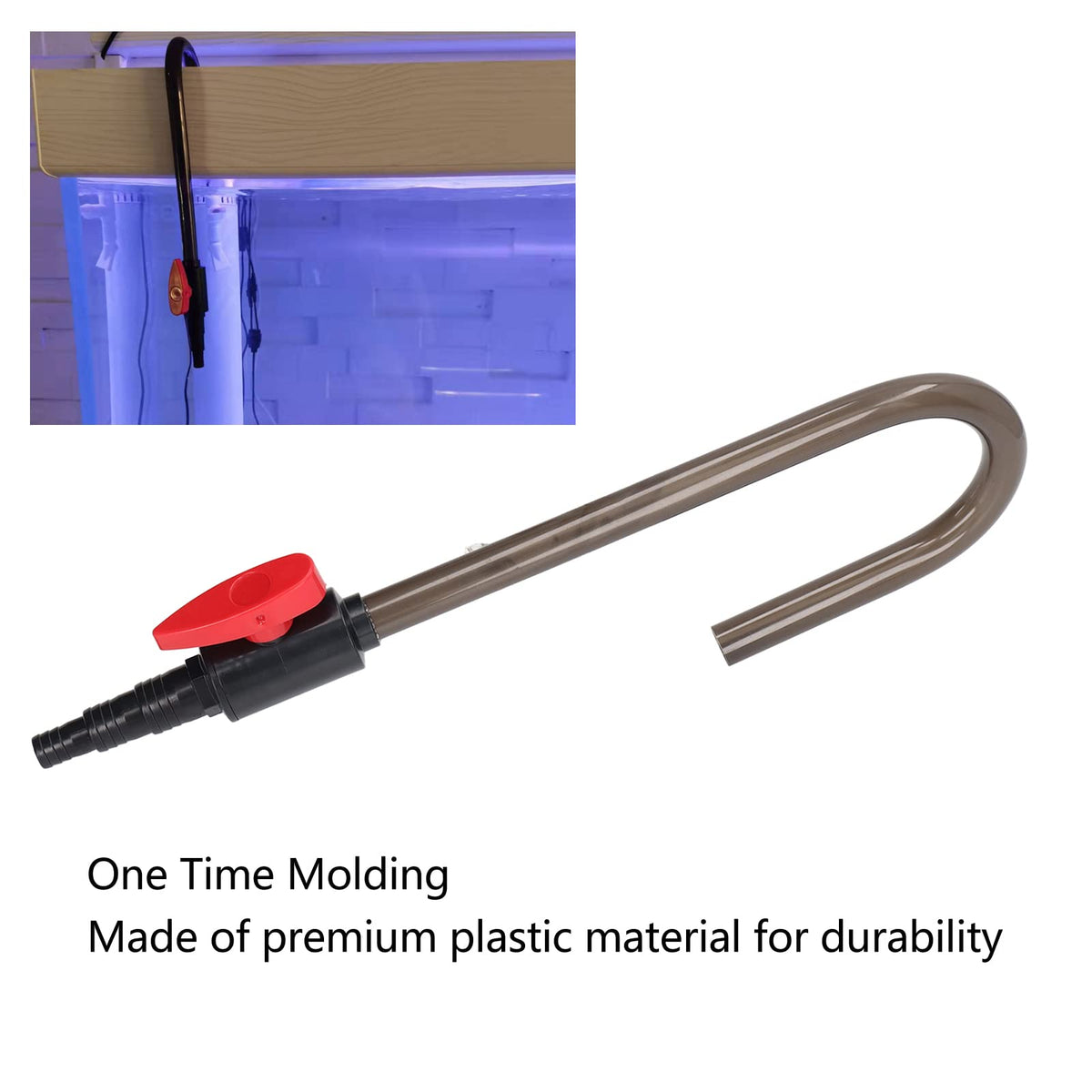 Aquarium Water Filler Tube with Flows Switch E970