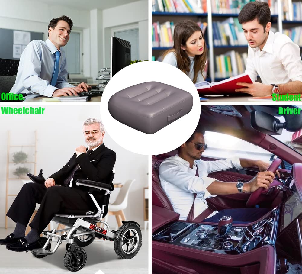 Adult Booster Seat Cushion Grey H7414