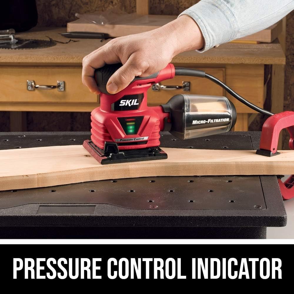 2 Amp 1/4-Inch Sheet Sander with Dust Canister Z9503