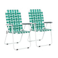 Folding Webbed Lawn Chairs W116979
