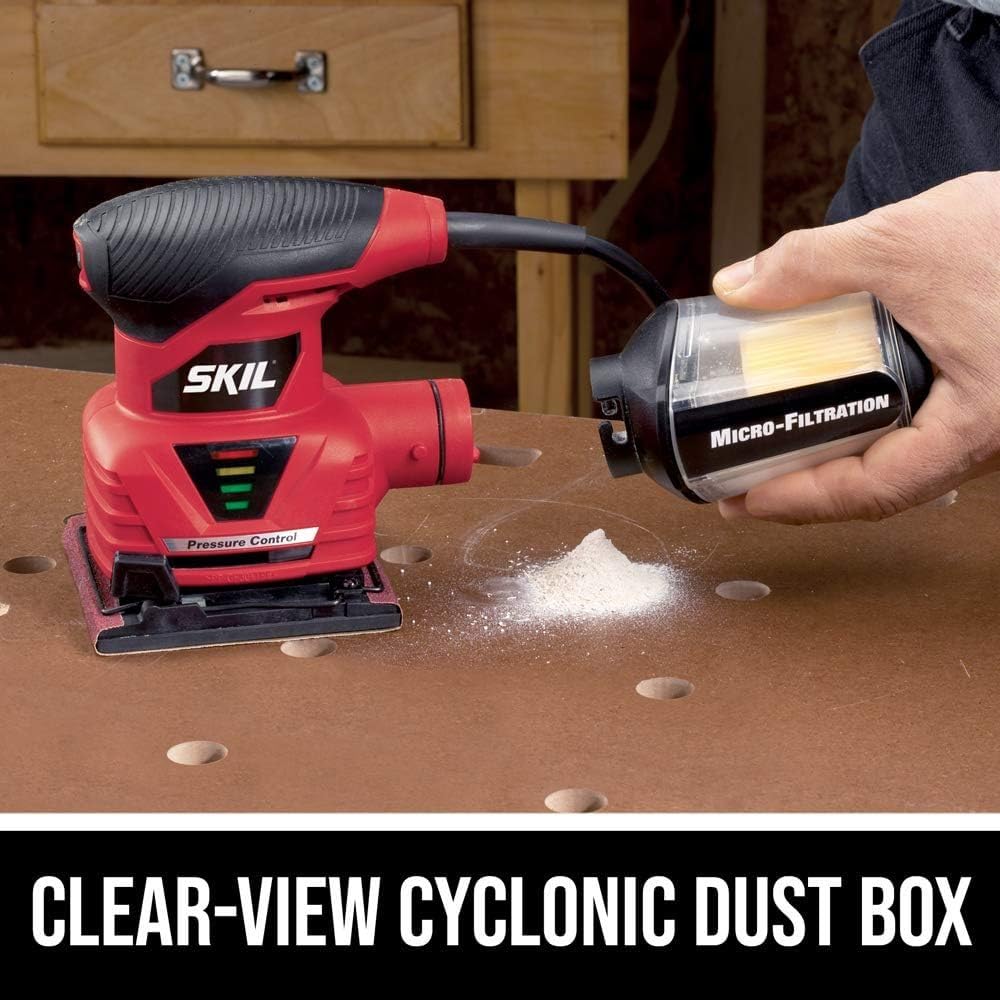 2 Amp 1/4-Inch Sheet Sander with Dust Canister Z9503