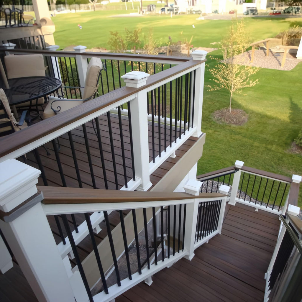 51 Pack 36" Black Aluminum Deck Balusters N1322