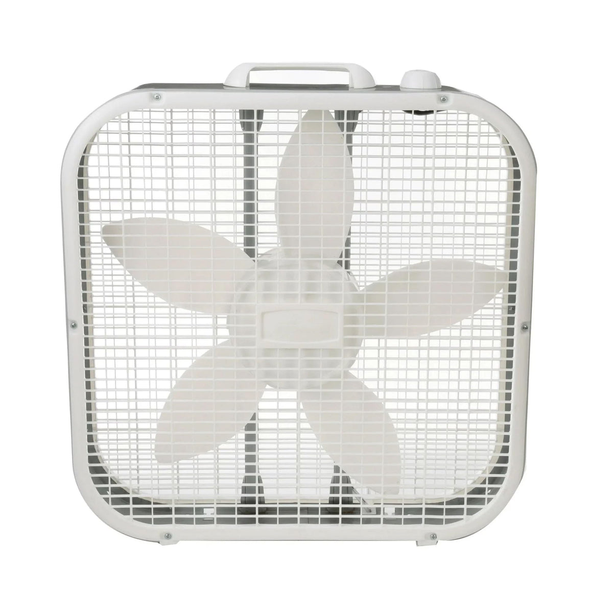 20" Classic Box Fan with 3 Speeds, White L19627