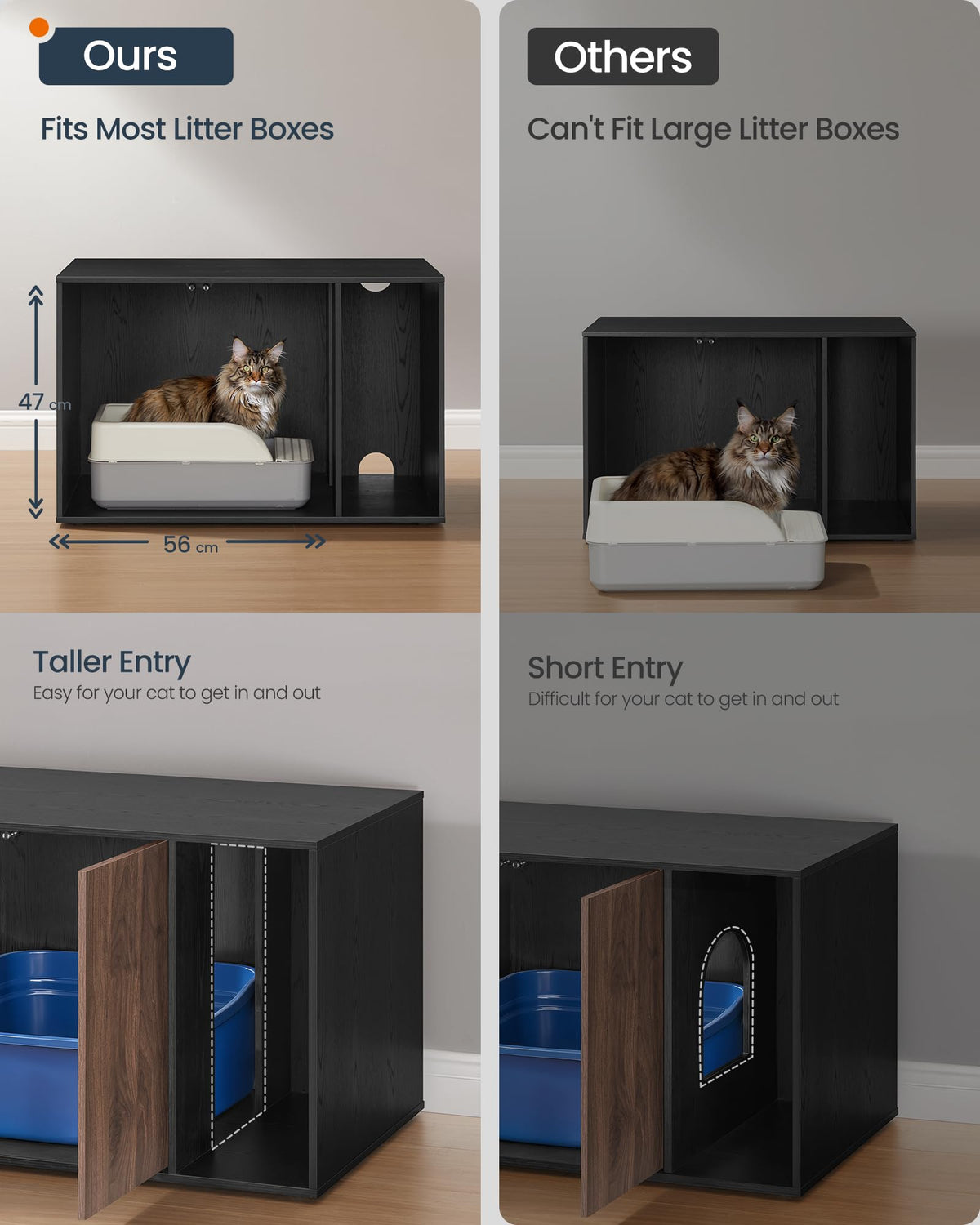 Cat Litter Box Enclosure C88672