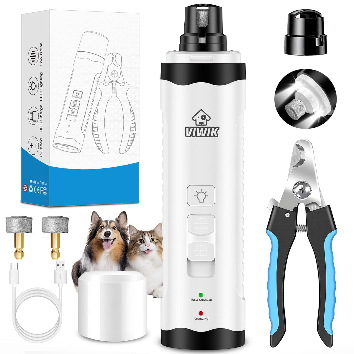 Dog Nail Trimmers with Light L931024