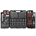 248 Pieces Mixed Sockets and Wrenches Hand Tool Set with Storage Case Y2729