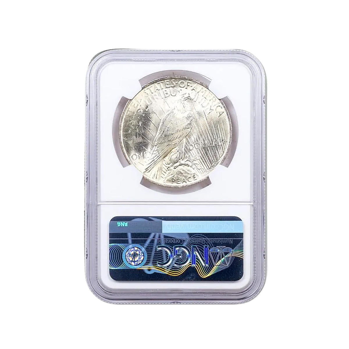 Peace Silver Dollar U36644