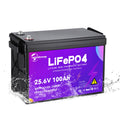 24v 100ah LiFePO4 Lithium Battery with 100A BMS Y3897