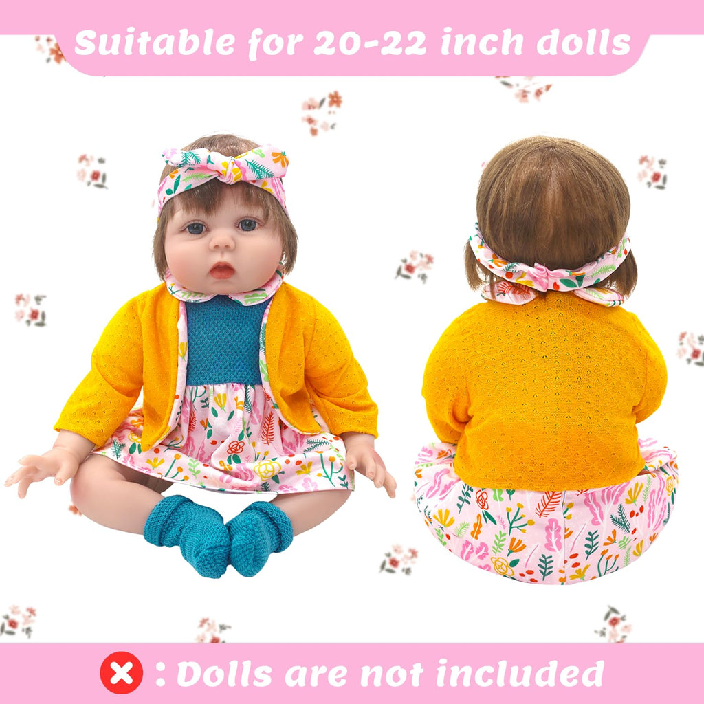 Reborn Doll Clothes for 20-22 Inch Dolls C833