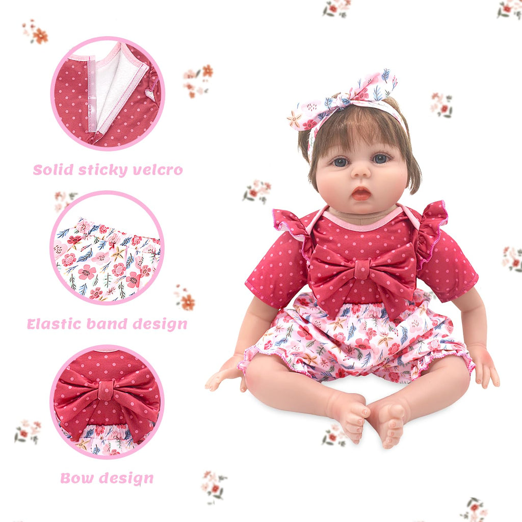 Reborn Doll Clothes for 20-22 Inch Dolls C833