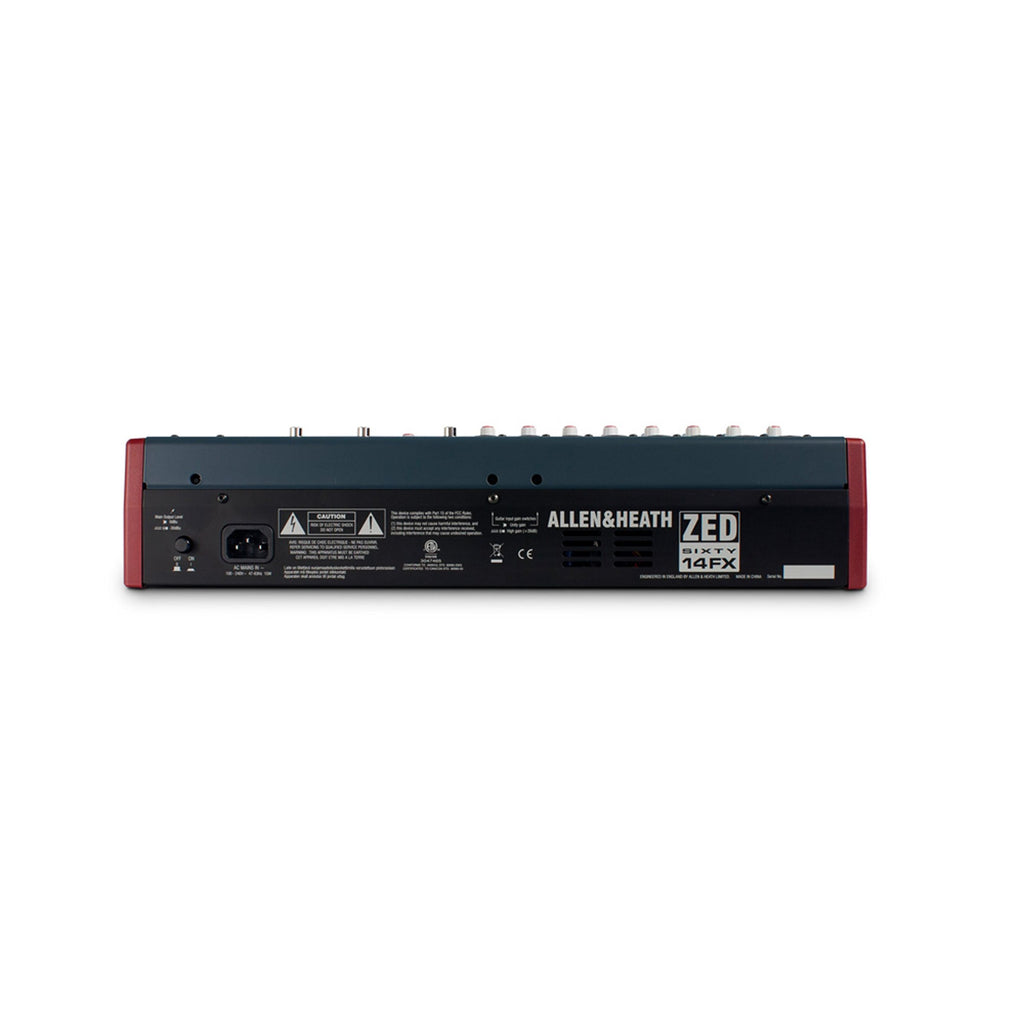 Audio Mixer with 6 Mic/Line, 2 Mic/Line/DI, 3 Stereo Line, Onboard FX and USB I/O L4100