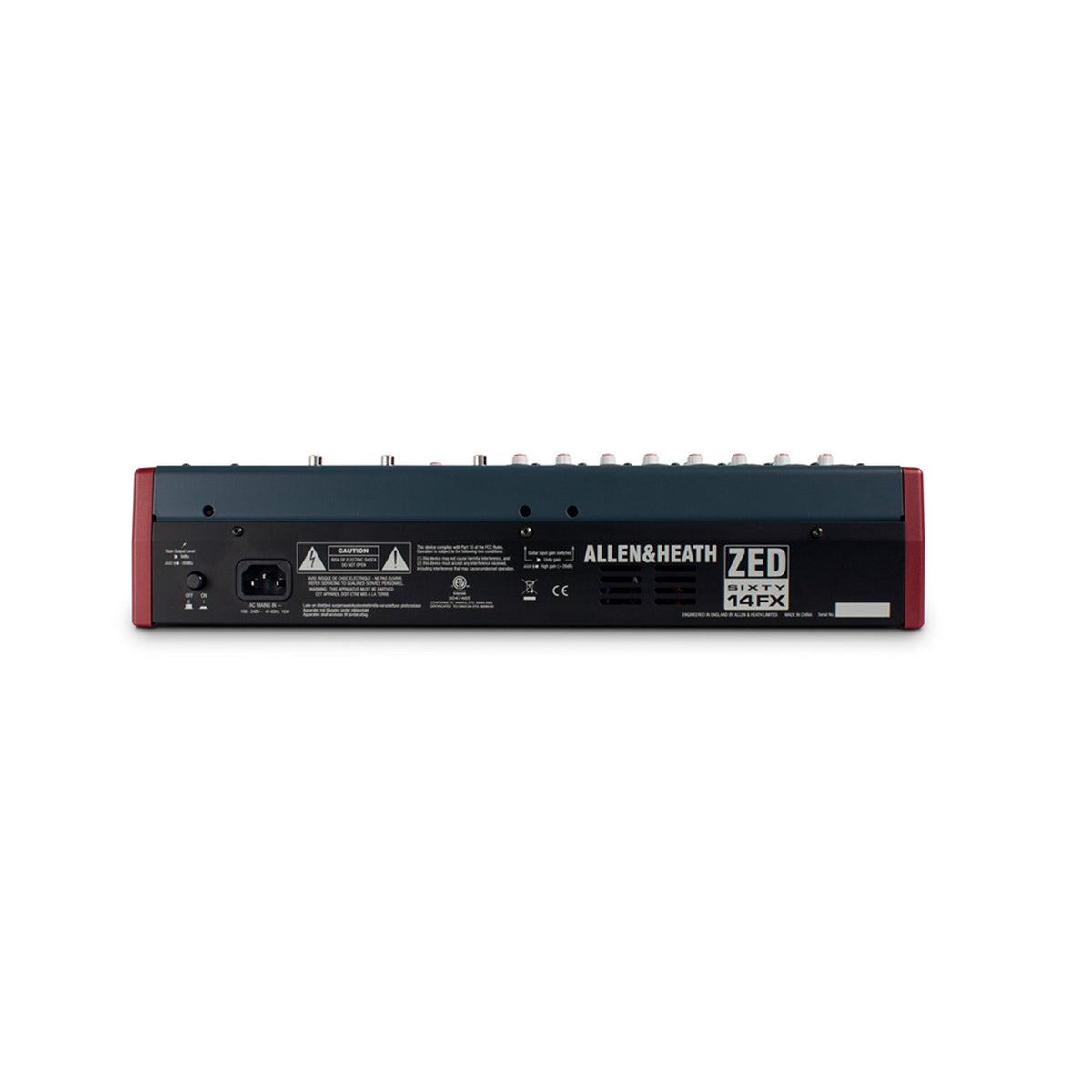 Audio Mixer with 6 Mic/Line, 2 Mic/Line/DI, 3 Stereo Line, Onboard FX and USB I/O L4100