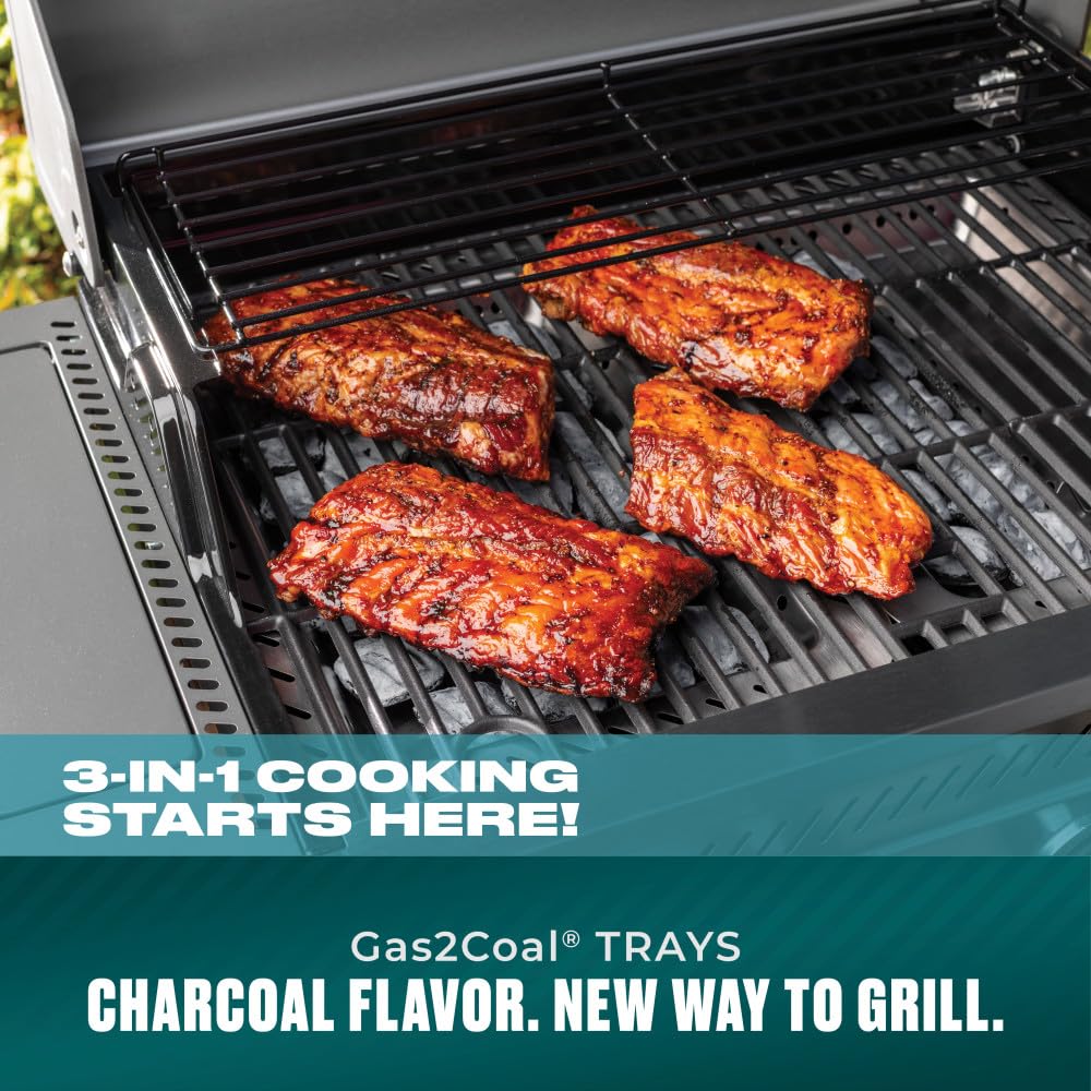 4 Burner Gas and Charcoal Grill P903