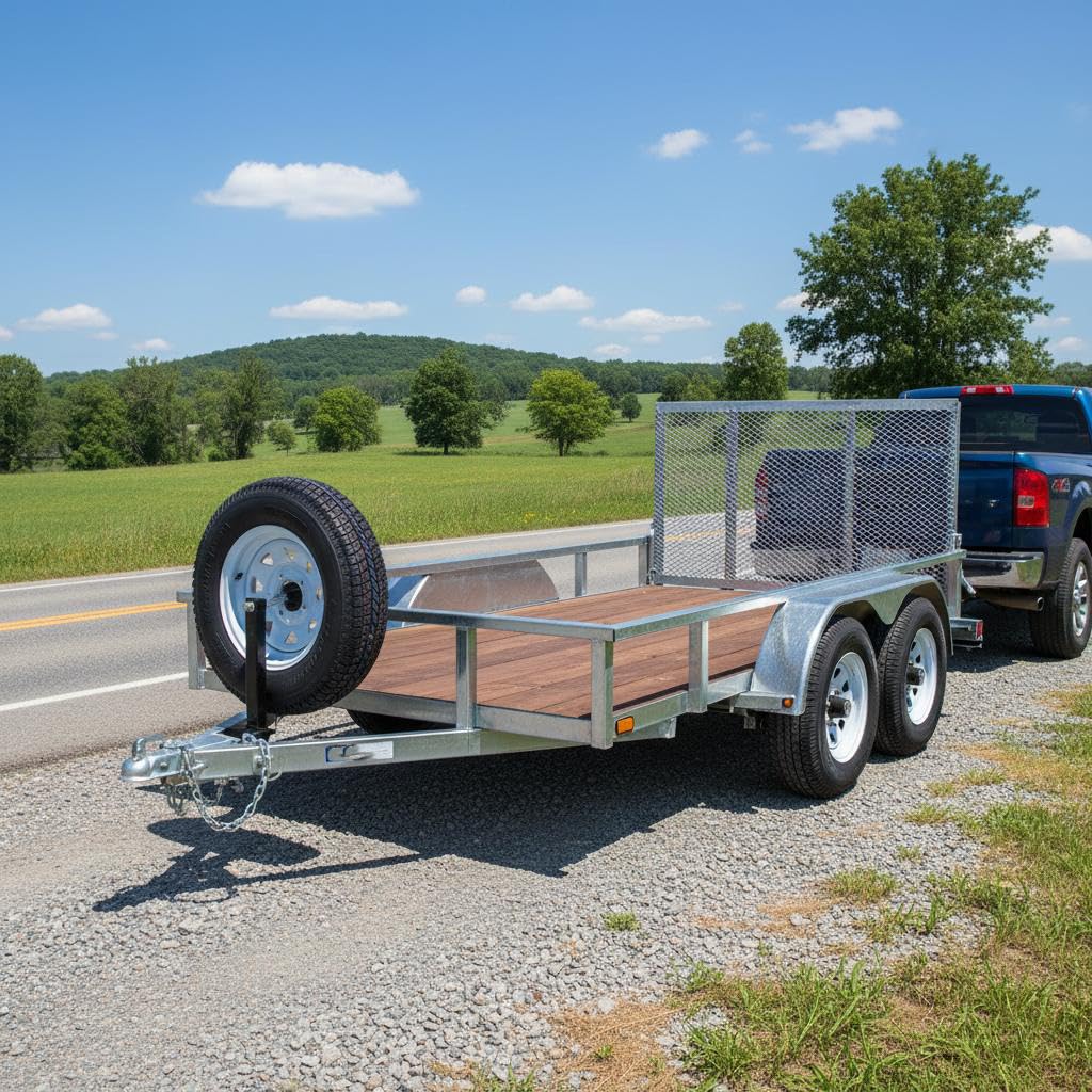 2 Pack 4.80x12 Trailer Tires with 12'' Rims U42891