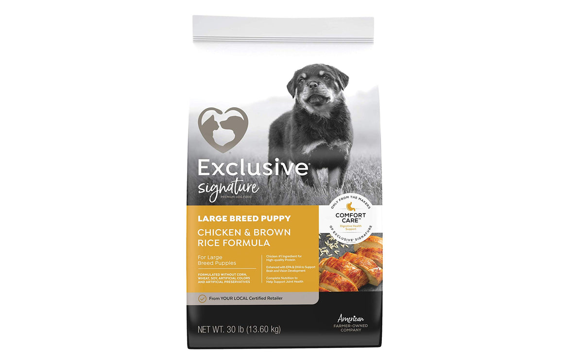 Large Breed Puppy Chicken Brown Rice Dog Food L5861