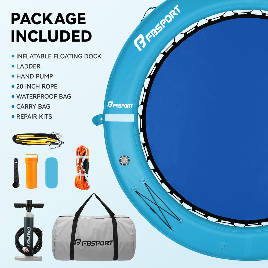 Inflatable Water Hammock Floating Ring J34992