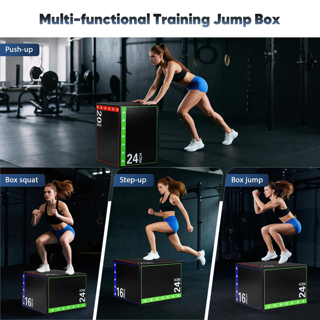 3 in 1 Plyometric Jump Box I959119