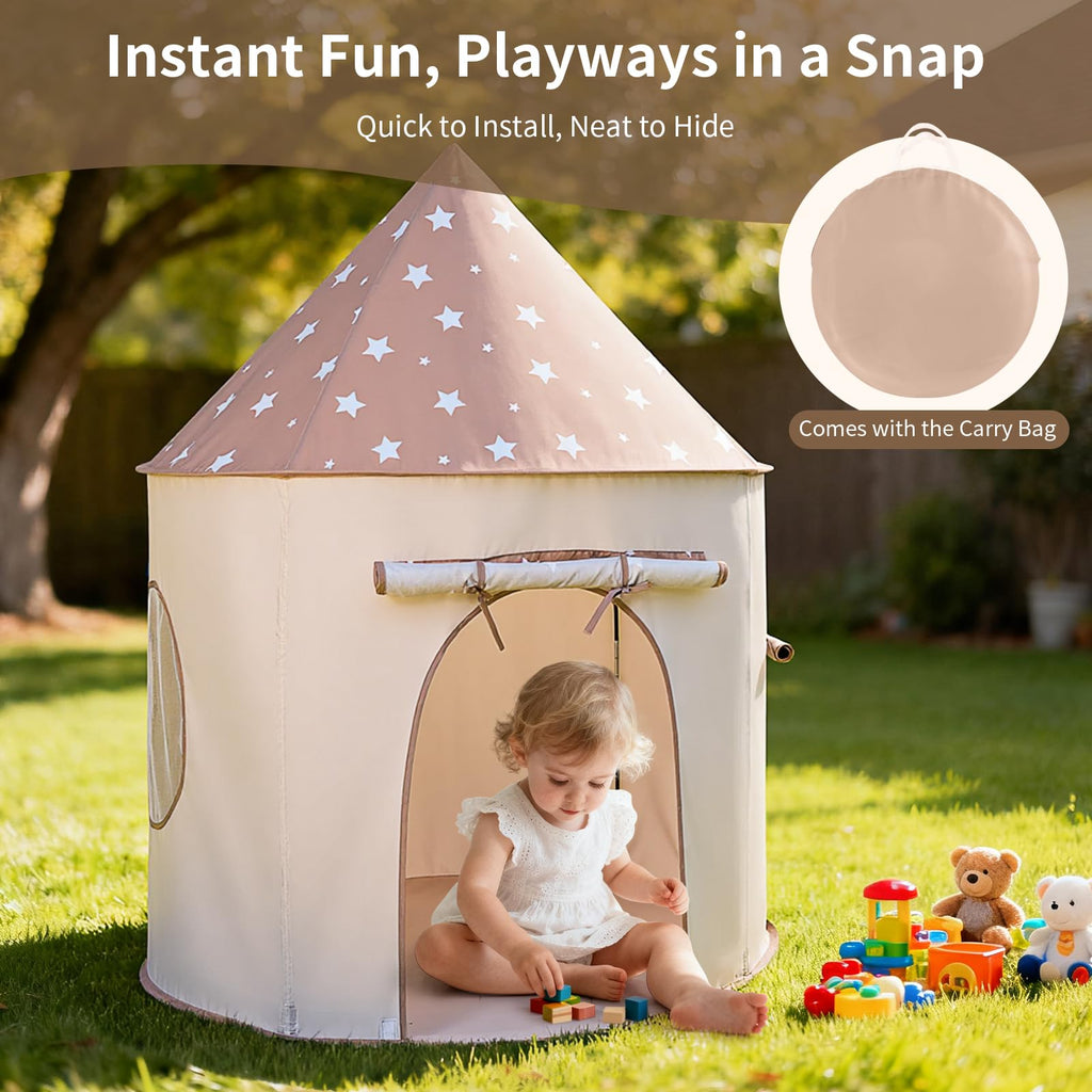 Kids Tent with Crawl Tunnel and Ball Pit Z54091