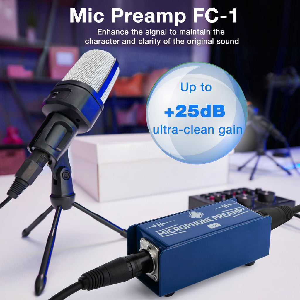 Dynamic Mic Preamp Gain Booster N20544